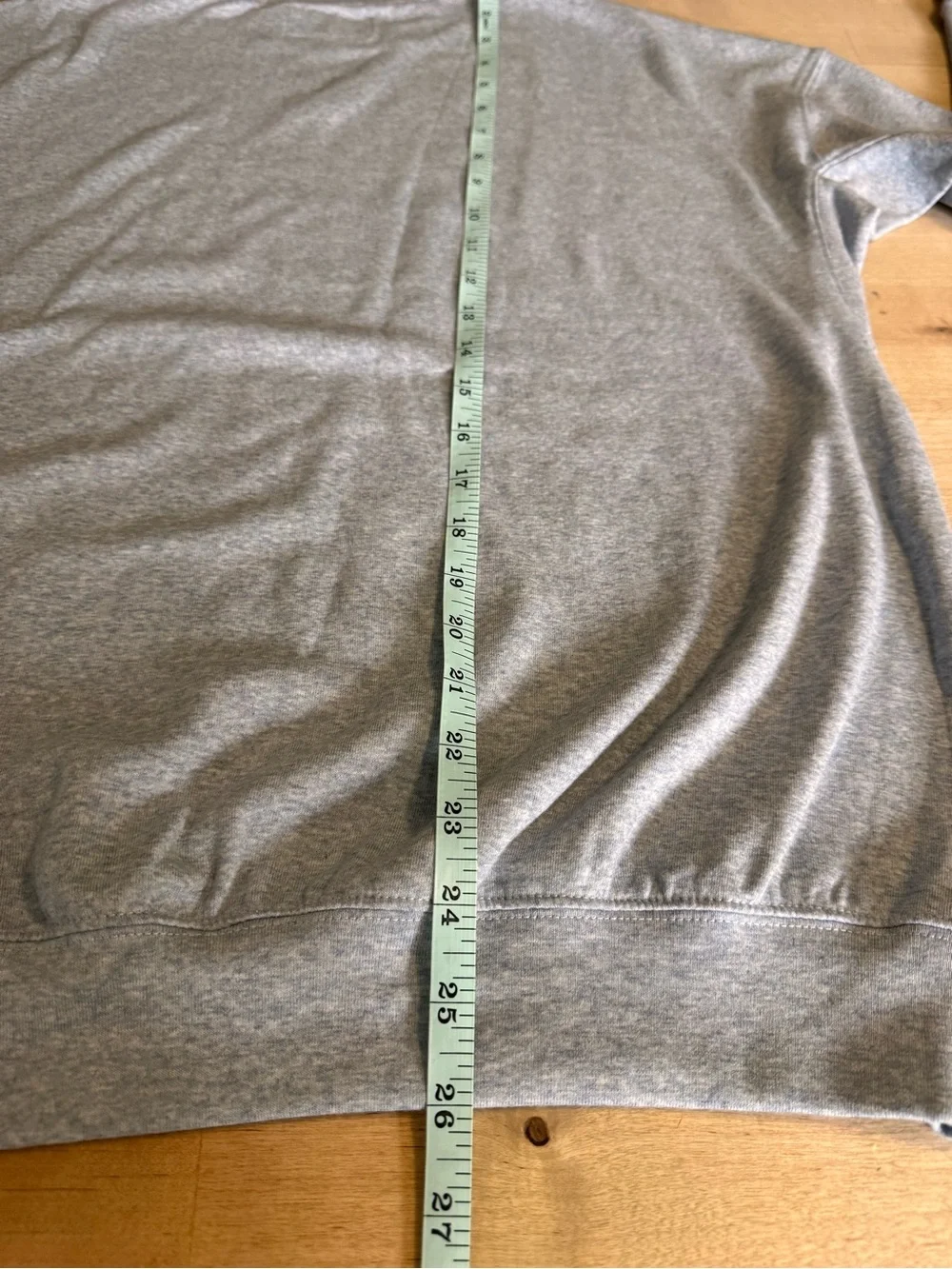 The Normal Brand light blue/Gray Crewneck lightweight athletic Sweatshirt